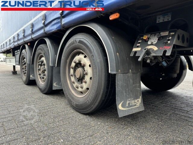 Sliding tarpaulins Fliegl 3 AS SCHUIFZEILEN TRAILER, LIFT AXLE