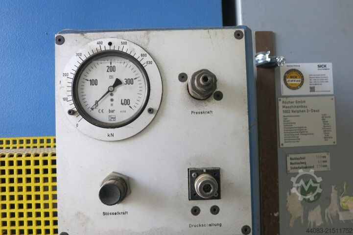 Doppelständerziehpresse - Hydraulisch Roescher RZP63.21N