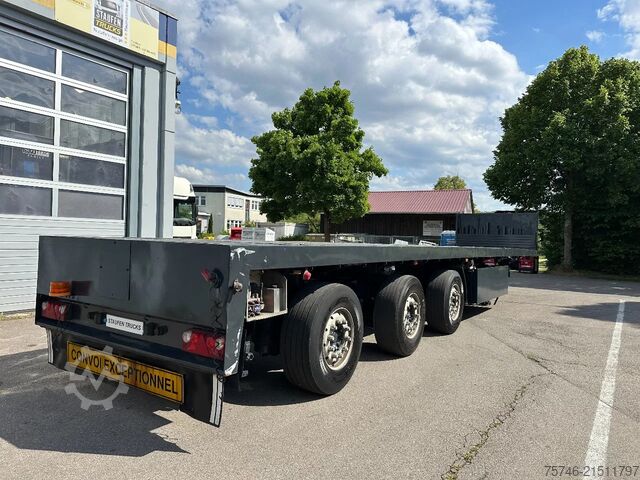 Plattformanhänger Schmidt SP/42 *3-Achs Plateau Auflieger *3 Lenkachsen*