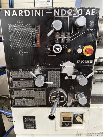 Leit-/Zugspindeldrehmaschine Nardini ND220-AE