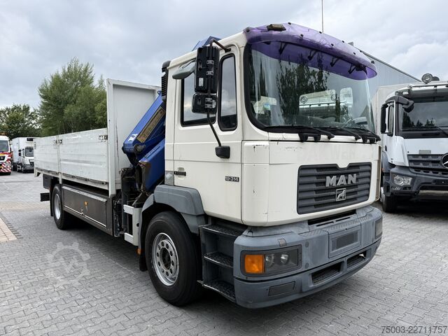 Autokran MAN F2000 19.314 Kran HMF 2000 bis 23 Meter