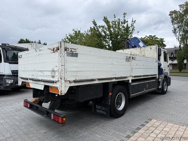 LKW mit Pritsche (offen) MAN F2000 19.314 Kran HMF 2000 bis 23 Meter
