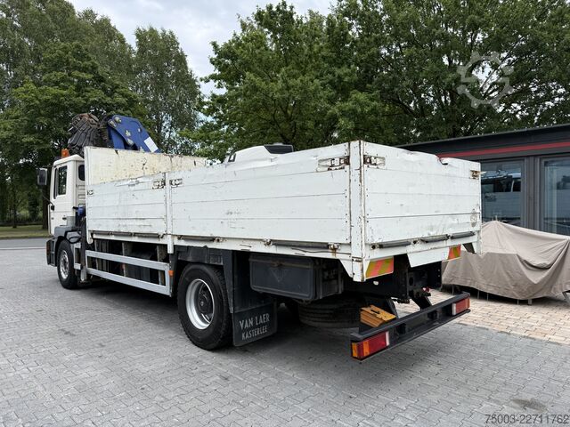 LKW mit Pritsche (offen) MAN F2000 19.314 Kran HMF 2000 bis 23 Meter