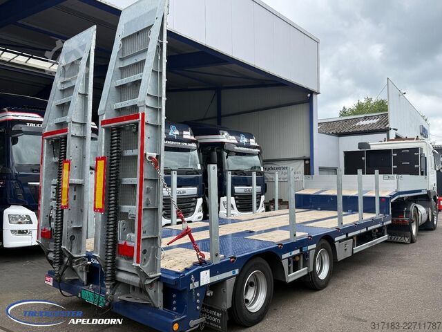 Semi-Tieflader Schwarzmuller F-SERIE 1060 cm, Rampen, Lier, gestuurde naloop...