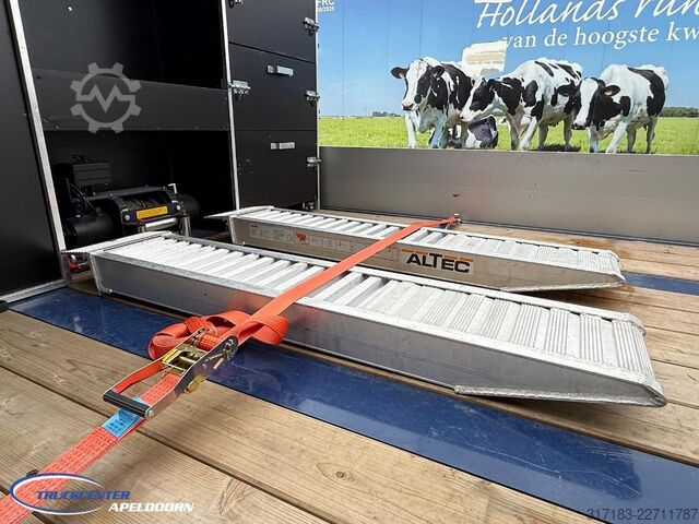 Semi-Tieflader Schwarzmuller F-SERIE 1060 cm, Rampen, Lier, gestuurde naloop...