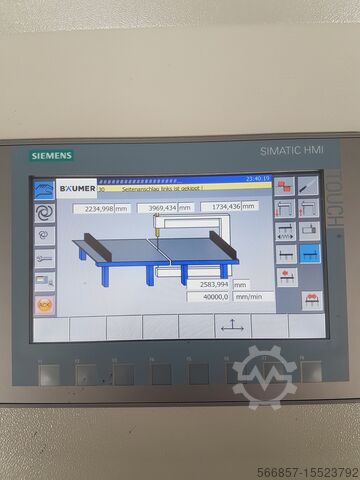 Foam cutting machine Bäumer ISM/3 Albrecht Bäumer Freudenberg ISM-3