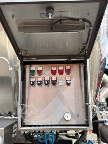 Tanker semitrailer  Schwarte Jansky V2A, Lift- u. Lenkachse, MIETEN?