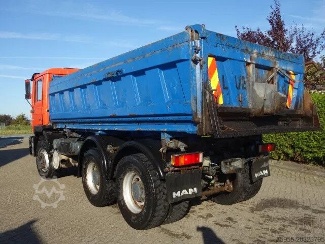 3-sided tipper MAN 27.402 MEILLER 6X4 KIPPER
