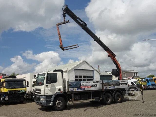 Loading platform DAF CF 360 6X4 MANUAL GEAR STEELSPRINGS 18,5 TON PA...