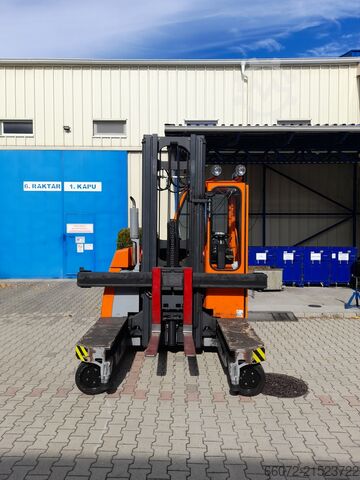 Side loader forklift Hubtex DQ 30 D