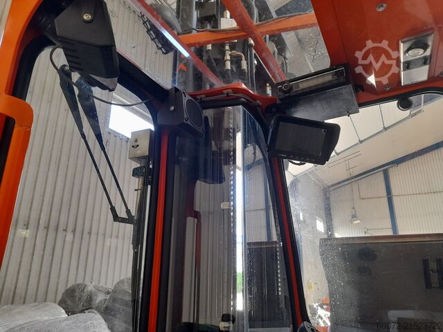 Side loader forklift Hubtex DQ 30 D