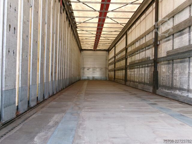 Open semitrailer with tarp KÖGEL Orten SafeServer 2in1*Alu*BPW*Lift*Dachenteisung