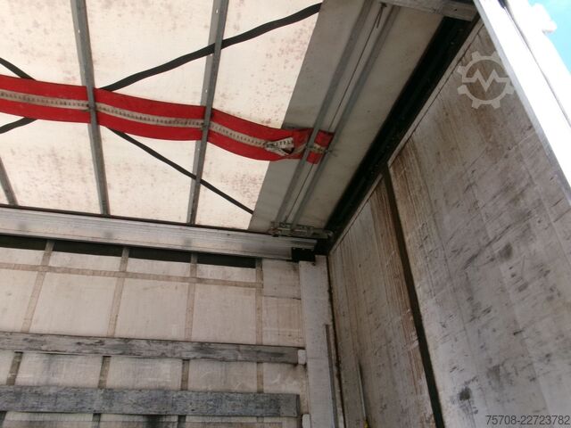 Open semitrailer with tarp KÖGEL Orten SafeServer 2in1*Alu*BPW*Lift*Dachenteisung