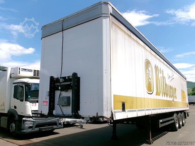 Beverage semitrailer KÖGEL Orten SafeServer 2in1*Alu*BPW*Lift*Dachenteisung