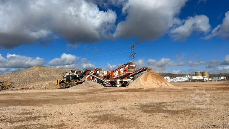 Crushing equipment/mobile crushing plant Constmach Mobile Crushing Plant Mobile Vertical Impact Crushing Plant