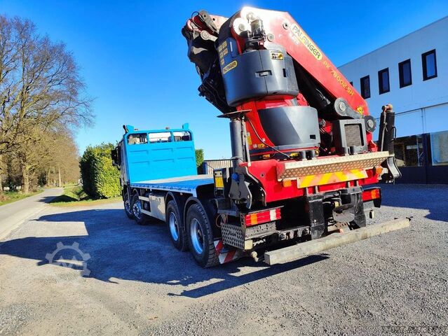 Kranwagen Mercedes-Benz Actros 4151 V8 8x4 Dakdekkerskraan / montagekra...