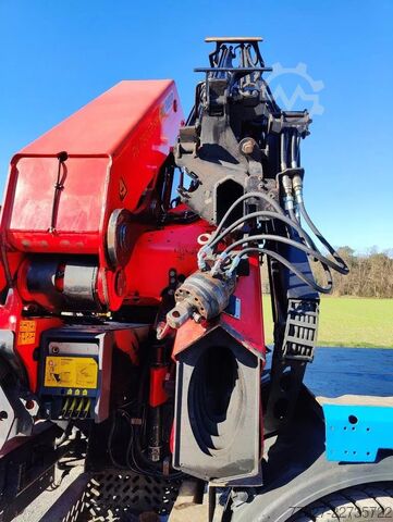 Ladepritsche Mercedes-Benz Actros 4151 V8 8x4 Palfinger PK78002 + Fly Jib ...