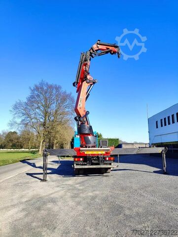 Ladepritsche Mercedes-Benz Actros 4151 V8 8x4 Palfinger PK78002 + Fly Jib ...