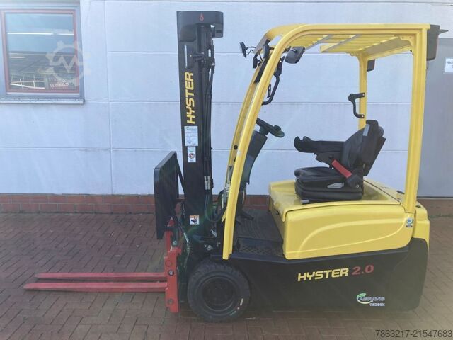 Electric 3-wheel forklift Hyster J 2.0 XNT MWB