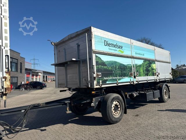 Kipper LKW SCANIA G 450 Dreiseitenkipper + Anhänger mit Schleuse