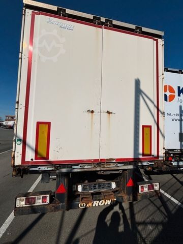 Auflieger mit Pritsche & Plane KRONE SD Plane+ Lenkachse + Mitnahmestapler