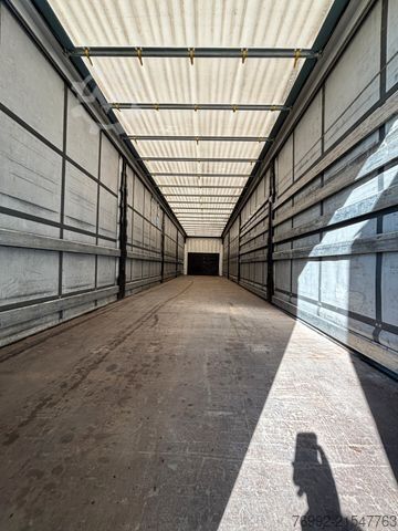 Auflieger mit Pritsche & Plane KRONE SD Plane+ Lenkachse + Mitnahmestapler