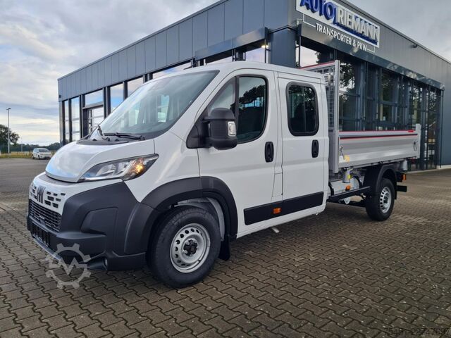 Transporter mit Kipper Fiat Ducato 35 Doka Maxi 3-Seiten-Kipper AHK TEMPOMAT