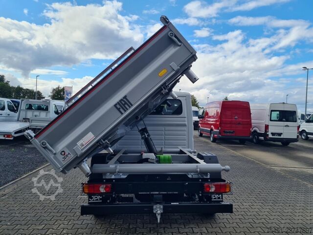 Transporter mit Kipper Fiat Ducato 35 Doka Maxi 3-Seiten-Kipper AHK TEMPOMAT
