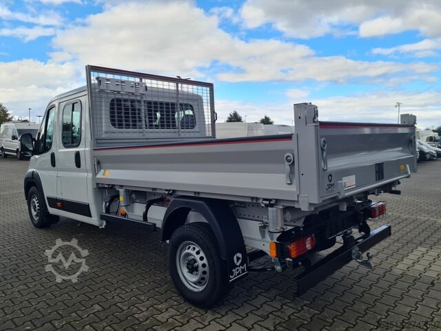 Transporter mit Kipper Fiat Ducato 35 Doka Maxi 3-Seiten-Kipper AHK TEMPOMAT