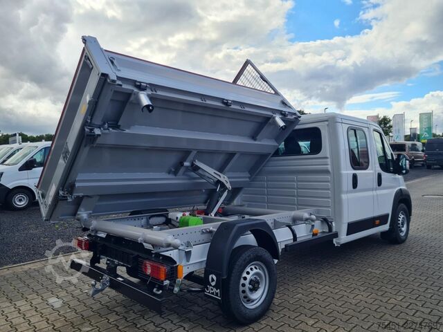 Transporter mit Kipper Fiat Ducato 35 Doka Maxi 3-Seiten-Kipper AHK TEMPOMAT