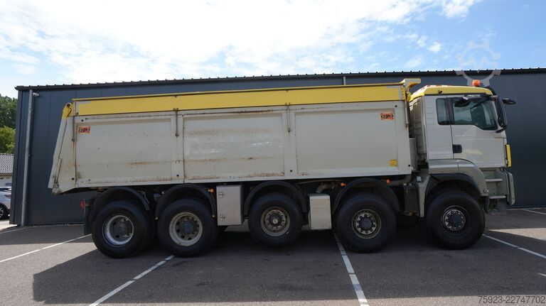 Tipper MAN TGS 49.460 10x8 tipper 413.700km