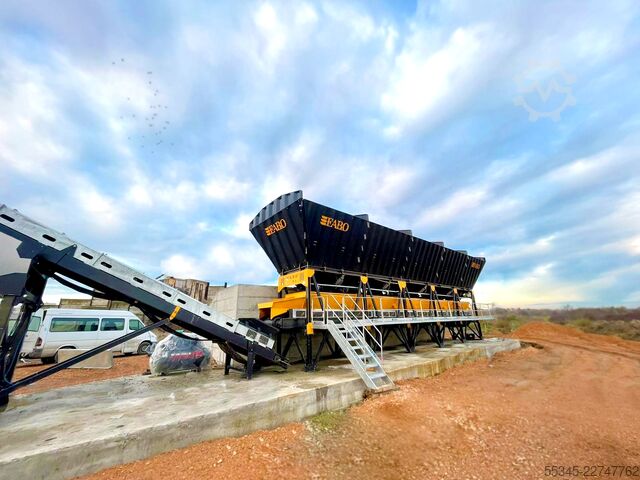 Betonmischanlage / Betonwerk FABO Concrete Batching Plant 110 M3/H Compact Concrete Batching Plant