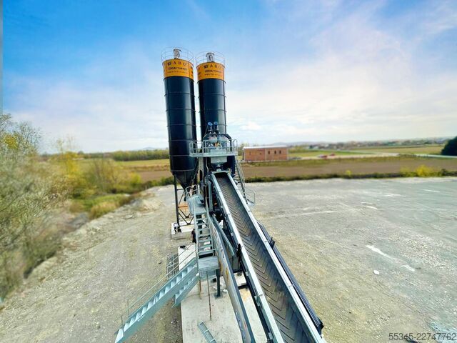 Betonmischanlage / Betonwerk FABO Concrete Batching Plant 110 M3/H Compact Concrete Batching Plant
