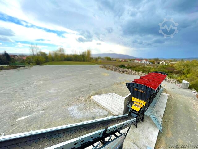 Betonmischanlage / Betonwerk FABO Concrete Batching Plant 110 M3/H Compact Concrete Batching Plant