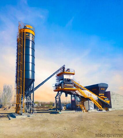 Stationäres Betonmischwerk FABO Sabit Beton Santralleri COMPACT-120 Sabit Beton Santrali