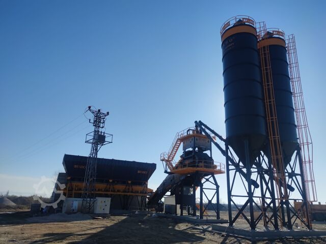 Stationäres Betonmischwerk FABO Sabit Beton Santralleri COMPACT-120 Sabit Beton Santrali