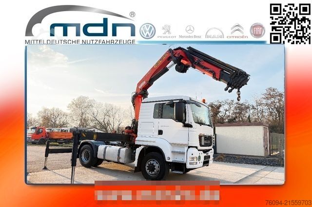 Standard SZM MAN TGS 18.440 4x4 Kran 20m Seilwinde Greifer FUNK