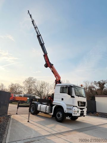 Standard SZM MAN TGS 18.440 4x4 Kran 20m Seilwinde Greifer FUNK