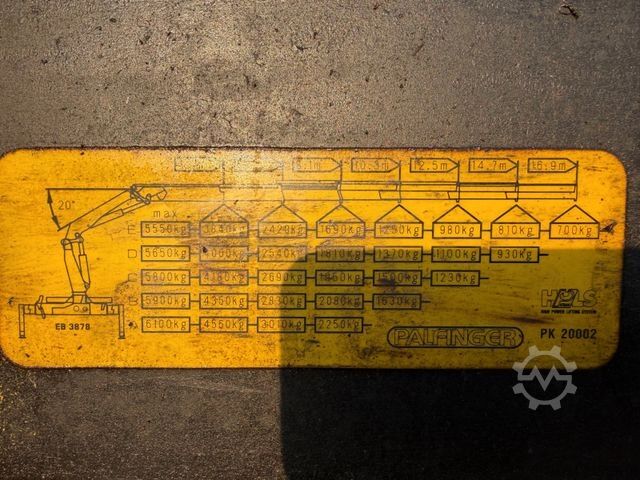 Autokran MAN TGS 18.440 4x4 Kran 21m Seilwinde Greifer Funk