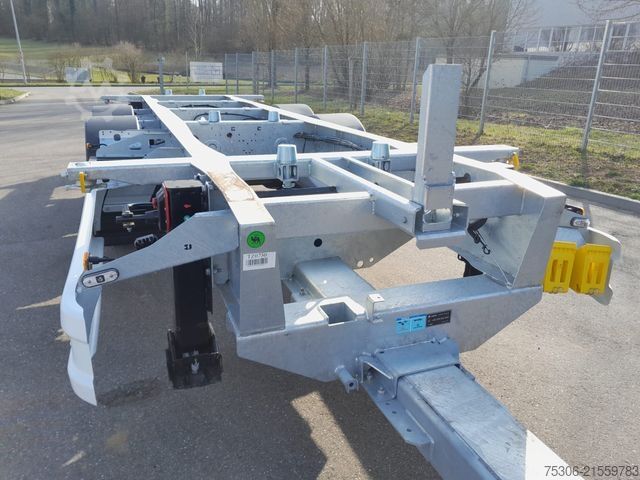 Swap chassis trailer WIELTON BDF ZAA 2-Achs-Wechselfahrgestell 1120-1320