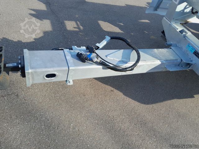 Swap chassis trailer WIELTON BDF ZAA 2-Achs-Wechselfahrgestell 1120-1320