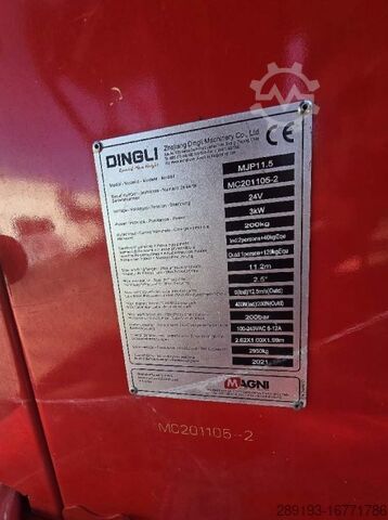 Teleskopmastbühne MAGNI MJP11.50 11,20 m Elektro