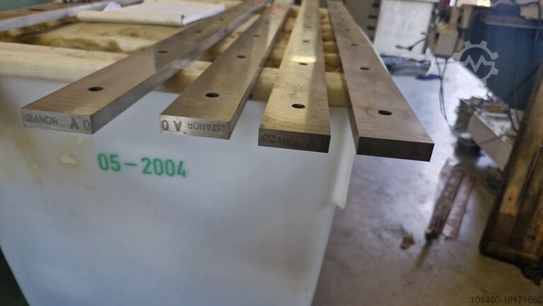 Lower blade, upper blade, cutting bench knife set. darley, knife set plate shear knifes 2550mm