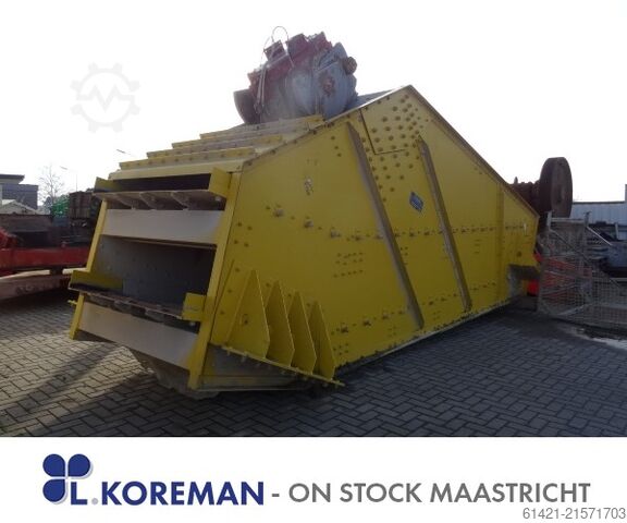 Siebanlage KRUPP 16/70-2  Screening machine KRUPP 16/70-2