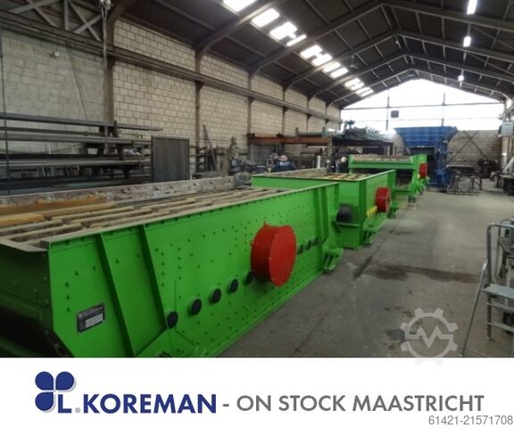 Siebanlage Främbs & Freudenberg 20/50-2  Screening machine Främbs & Freudenberg 20/50-2