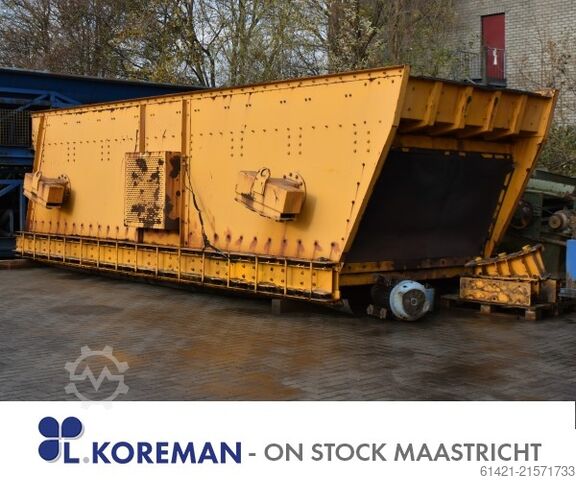 Siebanlage Binder KRL/EDS  Screening machine Binder KRL/EDS