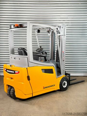 Elektro 3-Rad Jungheinrich EFG 216k - Service Neu - Lithium Schnellladegerät