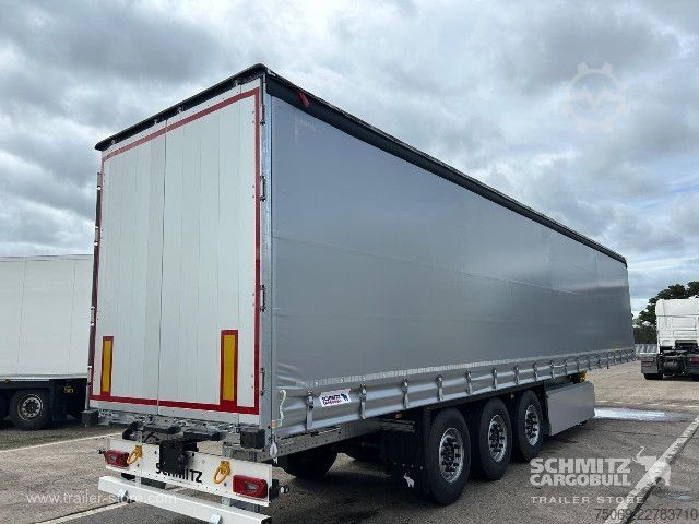 Open semitrailer with tarp Schmitz Cargobull Curtainsider Euroliner