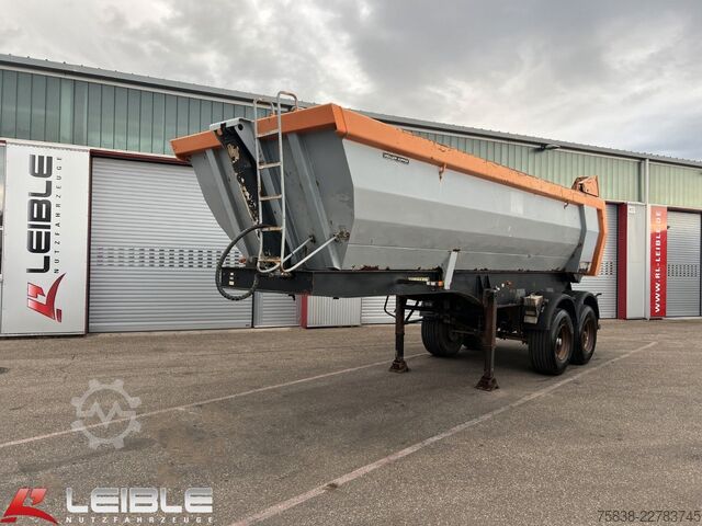 Tipper semitrailer MEILLER MHKS 41/2-G Kippmulde*24m³*Heckschütte*BPW Eco*