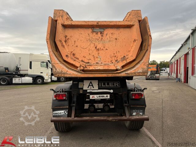 Tipper semitrailer MEILLER MHKS 41/2-G Kippmulde*24m³*Heckschütte*BPW Eco*